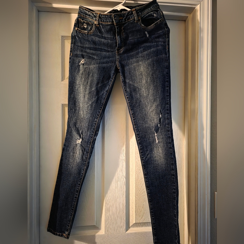 Kenneth Cole Dark Blue Skinny Jeans
